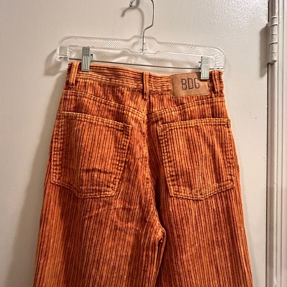 BDG Orange Corduroy Pants - Picture 7 of 8